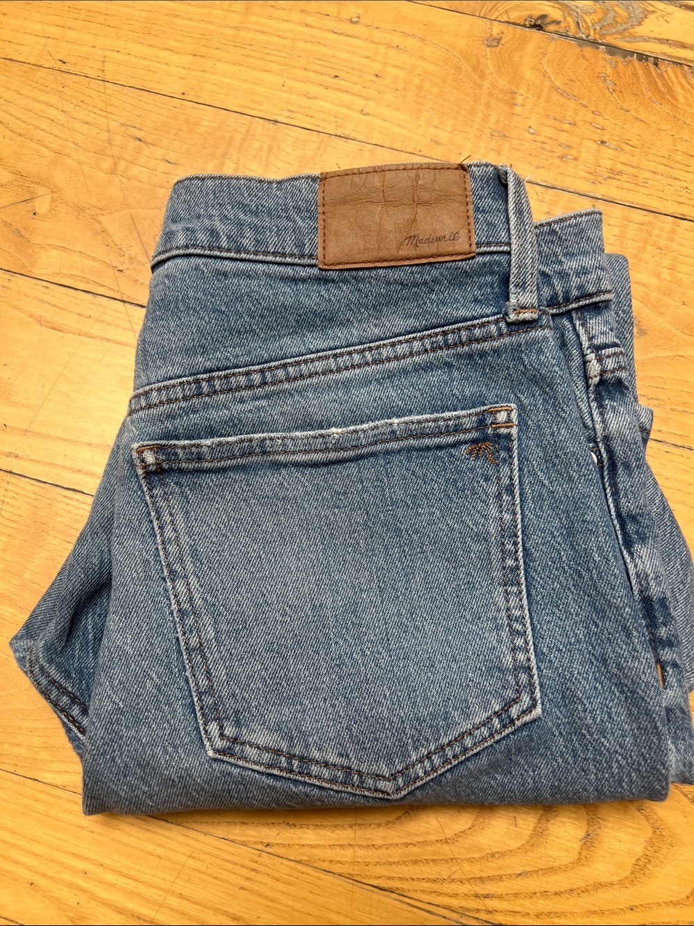 Madewell Women’s Light Blue Perfect Vintage Jeans